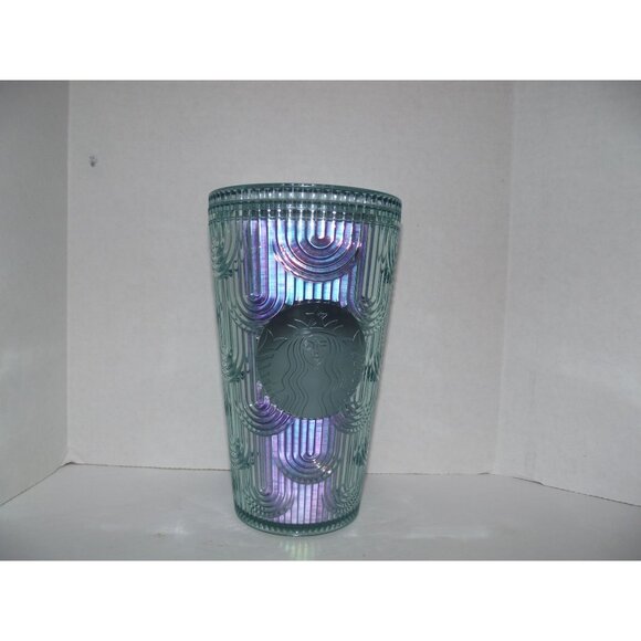 Starbucks 16 Oz Iridescent Tumbler With Lid - Mermaid Vibes for Your Everyday Hy - Picture 1 of 3